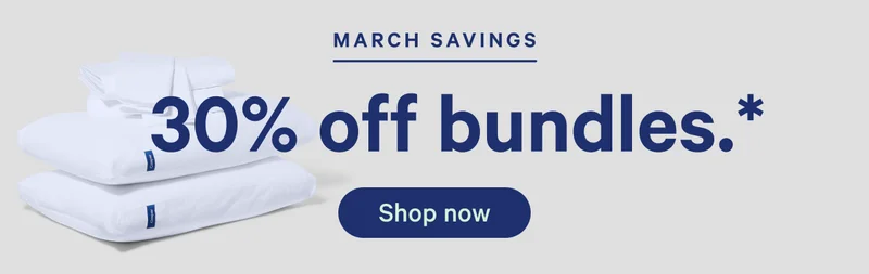 March Savings; 30% off bundles