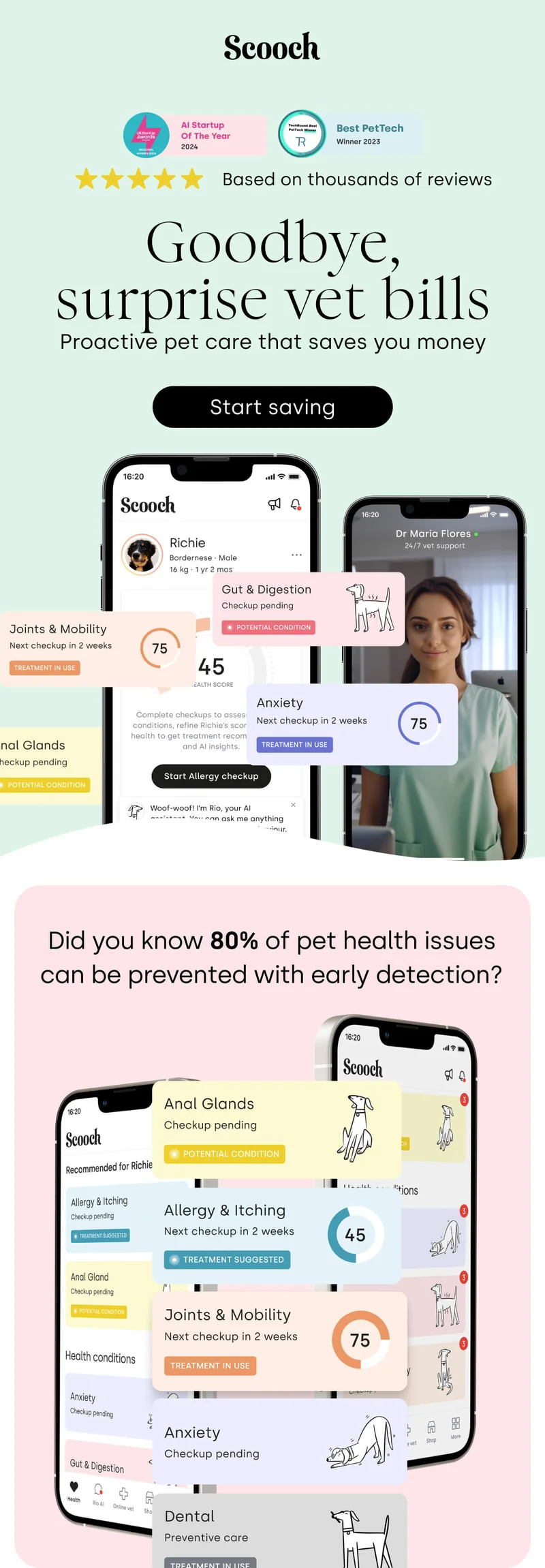 Proactive pet care that saves you money - Start saving