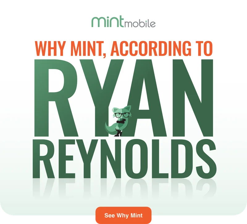 Why Mint, according to Ryan Reynolds