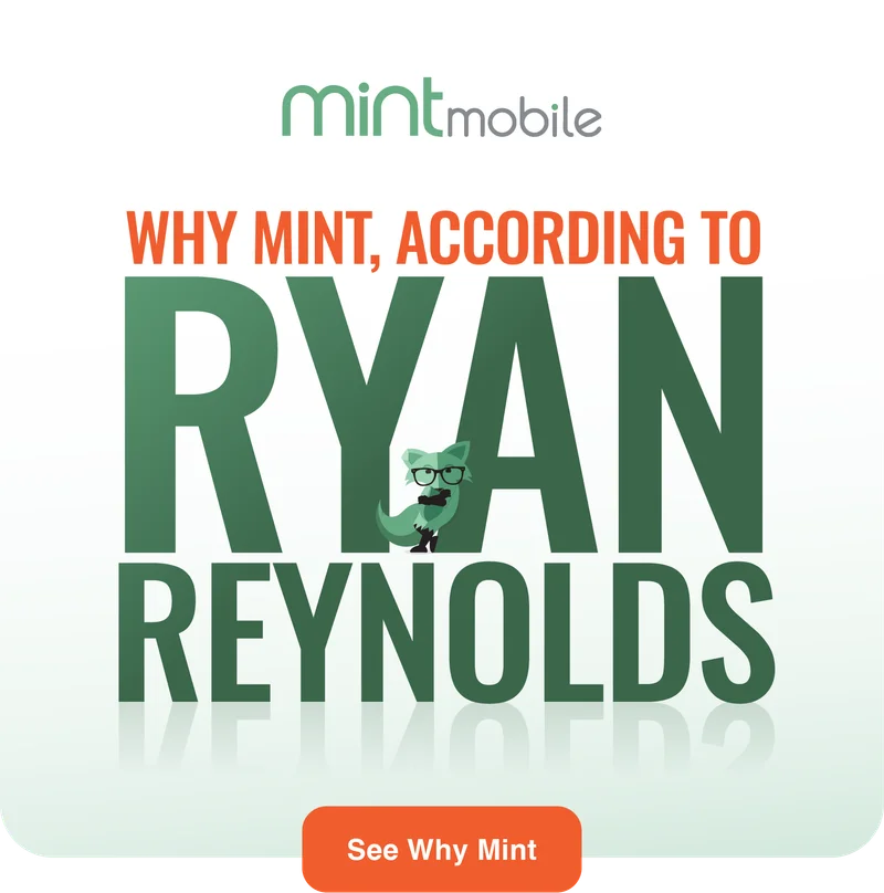 Why Mint, according to Ryan Reynolds