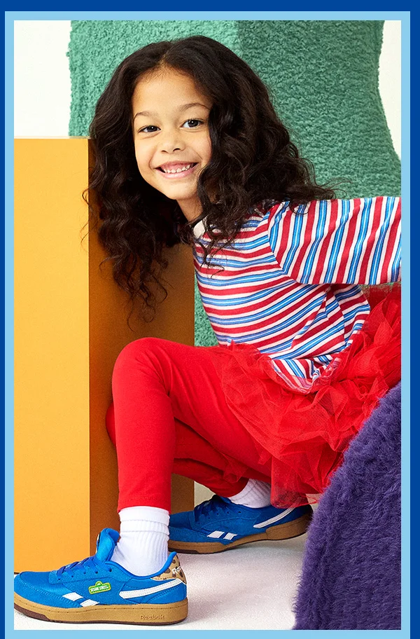 Reebok x Sesame Street Club C Revenge Shoes - Little Kids