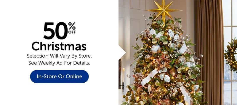 50% Off Christmas - Select Categories