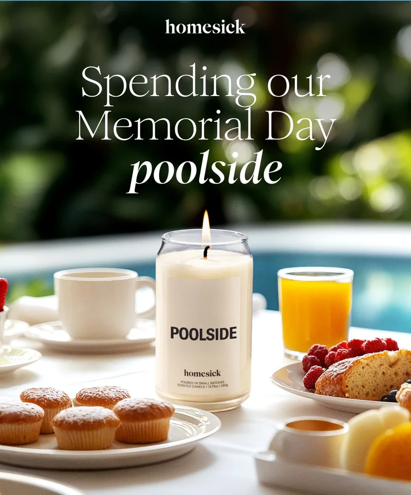 Homesick | Spending our Memorial Day poolside