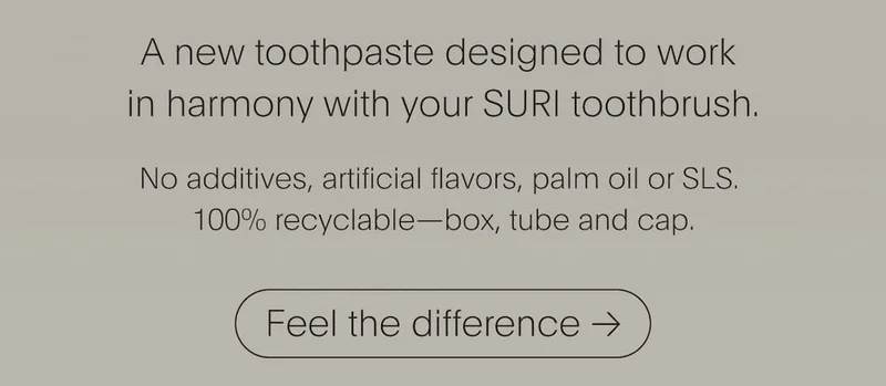 Powered by nano-hydroxyapatite. Meet the revolutionary, clinically-proven ingredient that's quietly changing oral care. See what it can do with your smile. With an image on the right showcasing the texture of the toothpaste product.