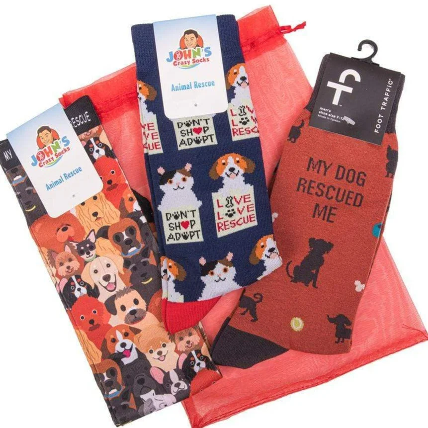Image of Men's Rescue Dog Gift Bag