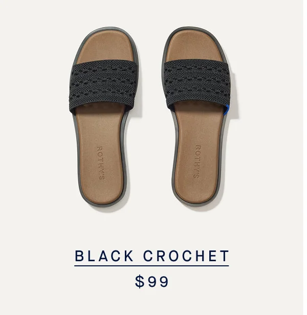 BLACK CROCHET $99