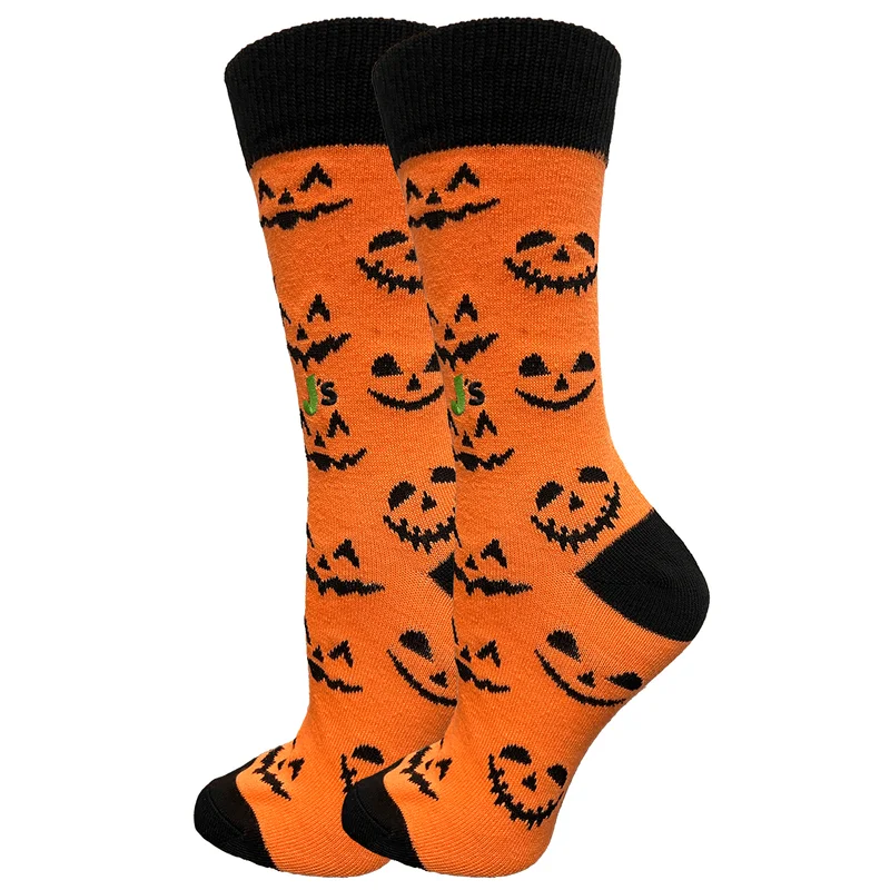 Image of Jack O Lantern Women's Crew Socks