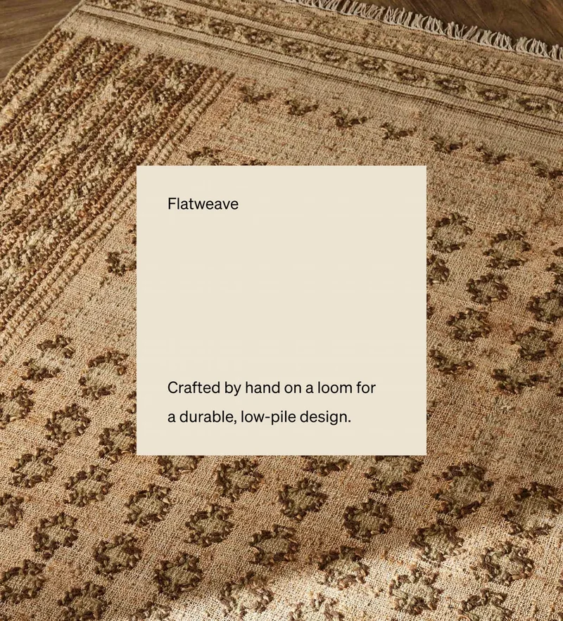 Keziah Flatweave Jute-Blend Rug