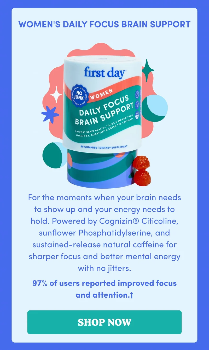 Women's Daily Focus Brain Support