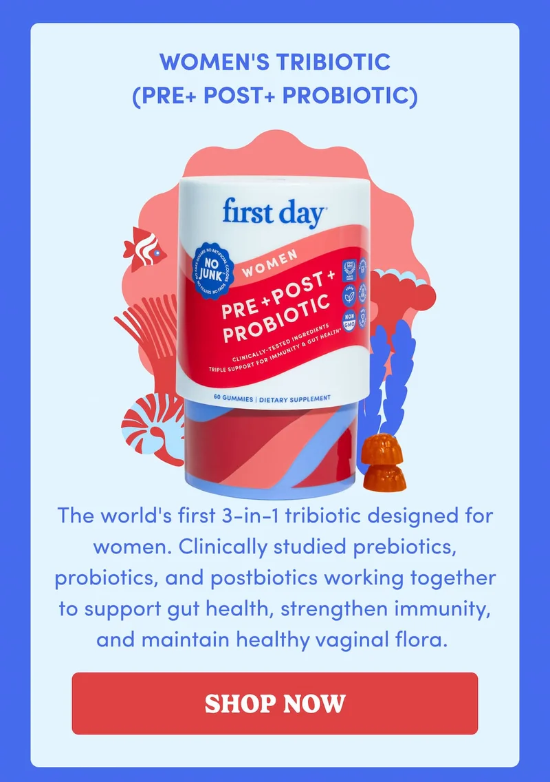 WOMEN'S TRIBIOTIC (Pre+ Post+ Probiotic)