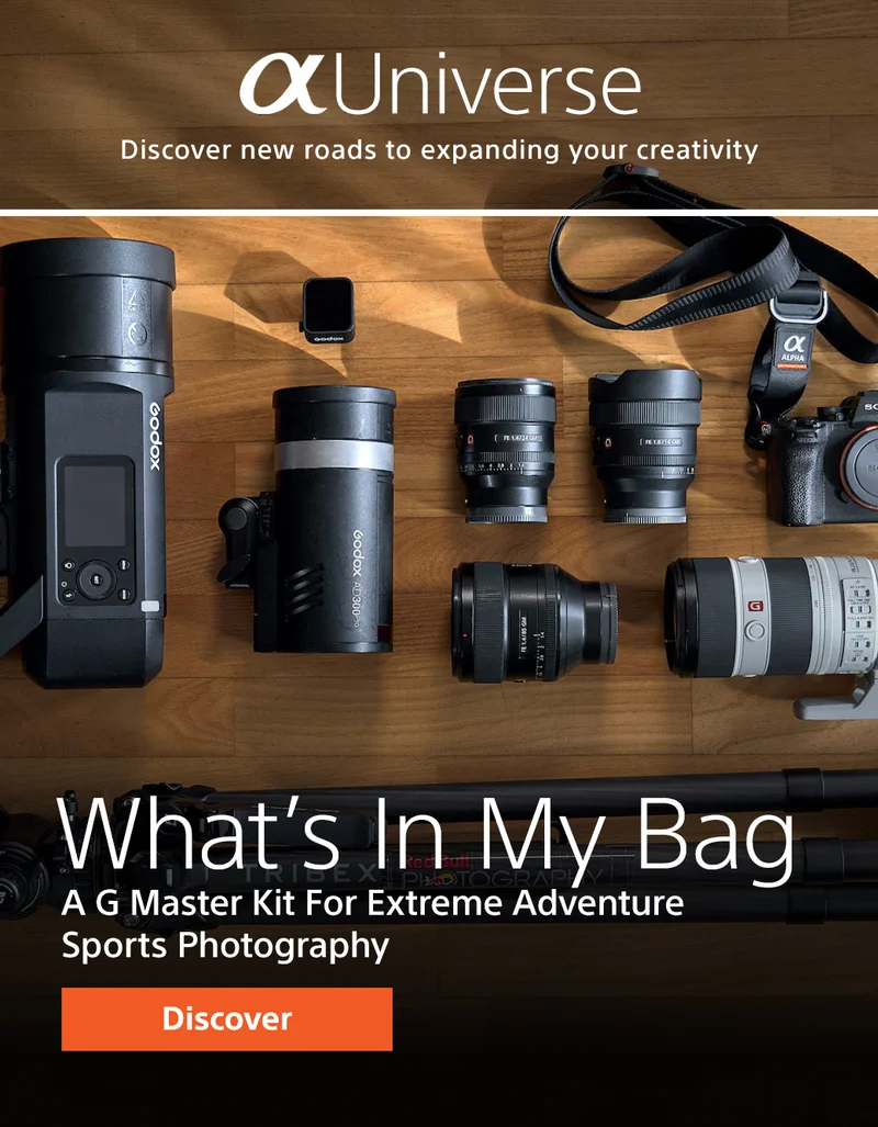 What's in my bag? | A G Master Kit For Extreme Adventure Sports Photography | Discover