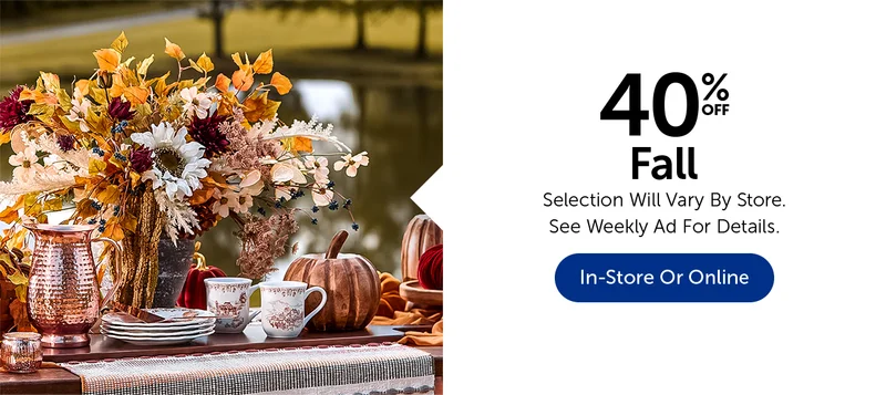 40% Off Fall