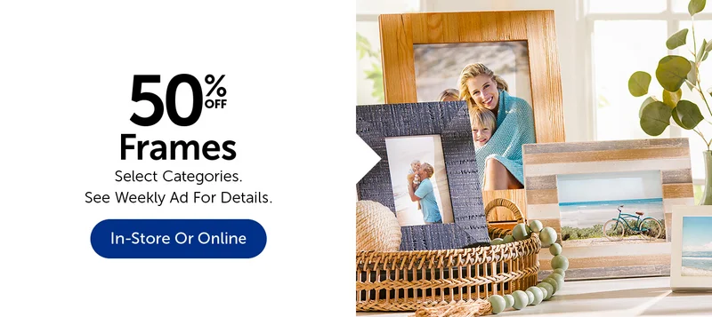 50% Off Frames