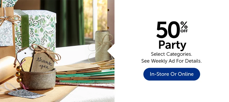 50% Off Party