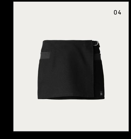 skirt black