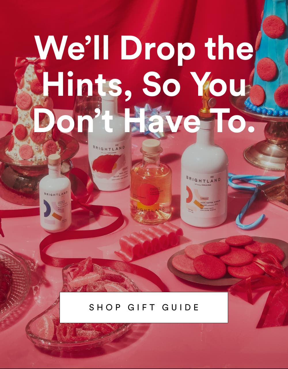 We’ll Drop the Hints, So You Don’t Have To. [ Shop Gift Guide ]