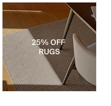 25% off Rugs