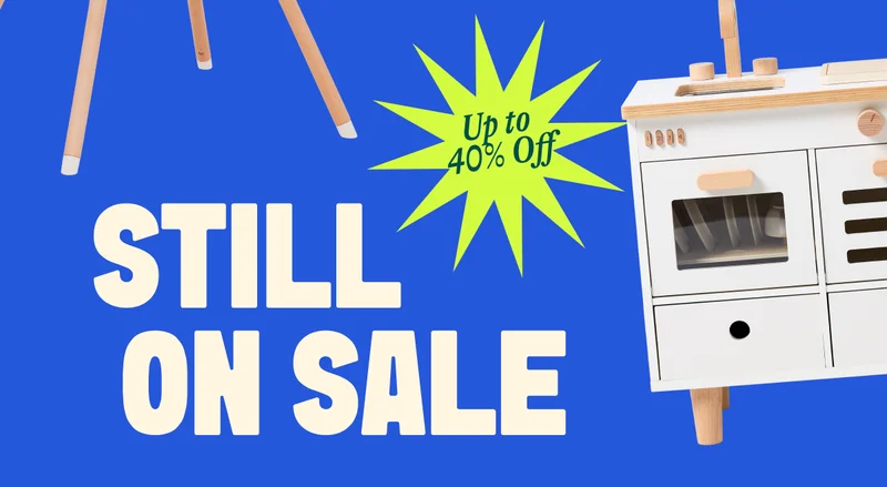 Still here, still on sale. Up to 40% Off.
