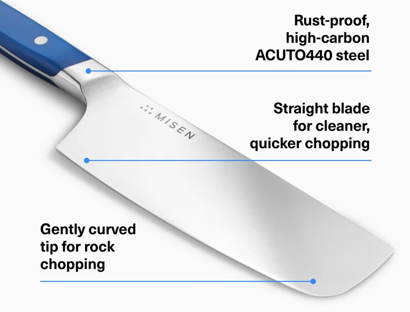 Rust-proof, high-carbon ACUTO440 steel