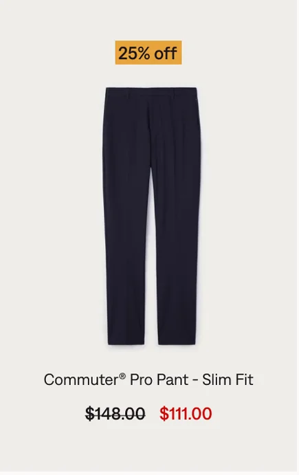 Commuter® Pro Pant - Slim Fit