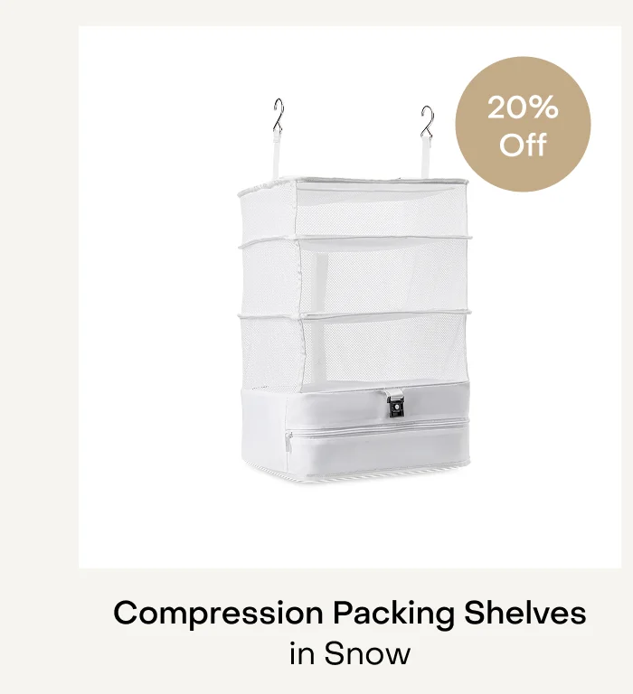 Compression Packing Shelves in Snow