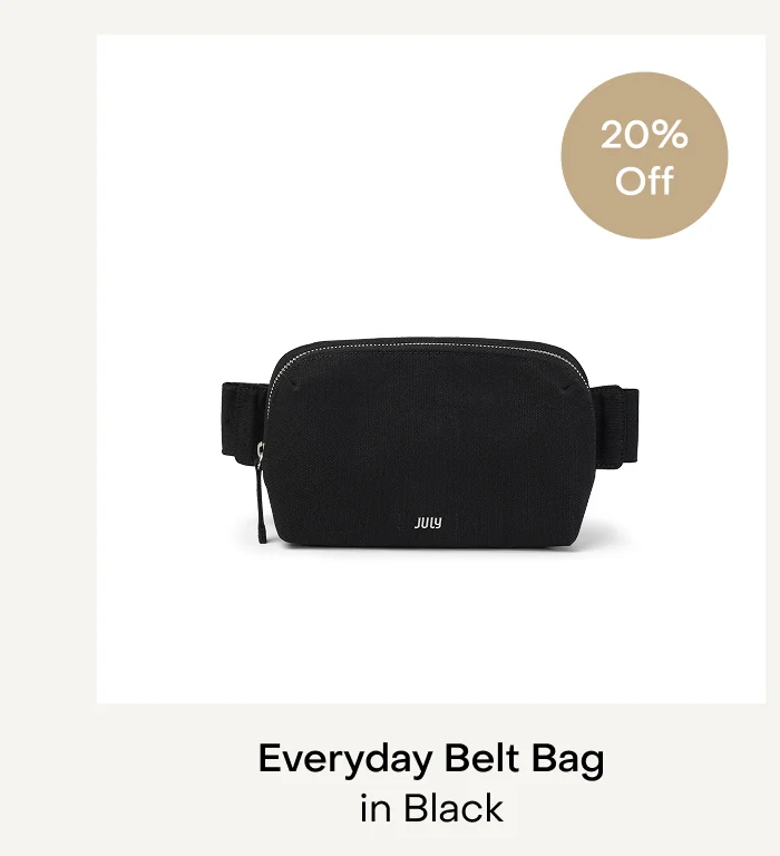 Everyday Belt Bag in Black