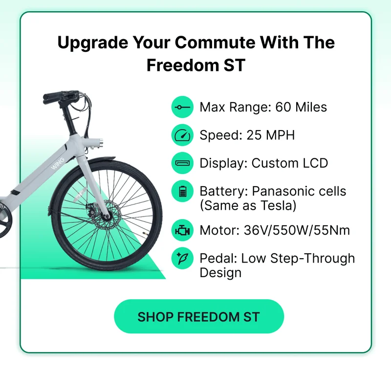 Upgrade Your Commute With The Freedom ST