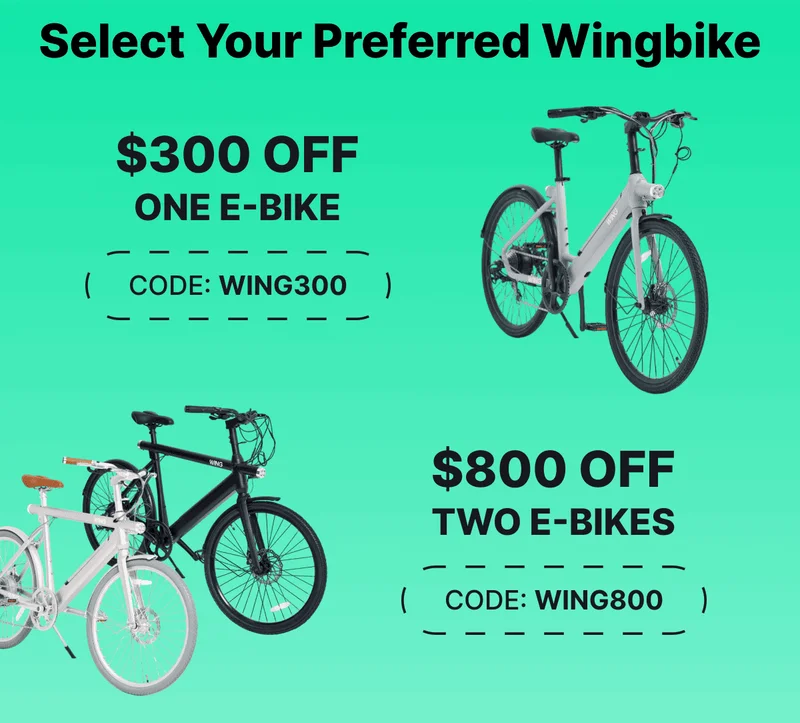 SELECT YOUR PREFERRED WINGBIKE