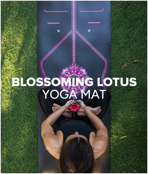 Blossoming Lotus Yoga Mat