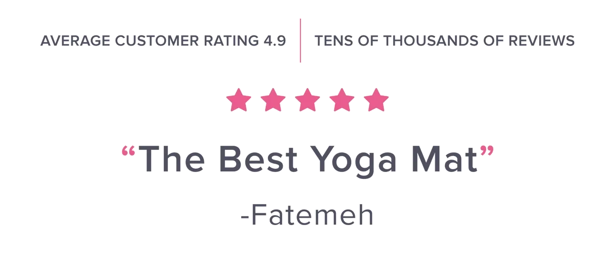 Liforme 5 star customer reviews