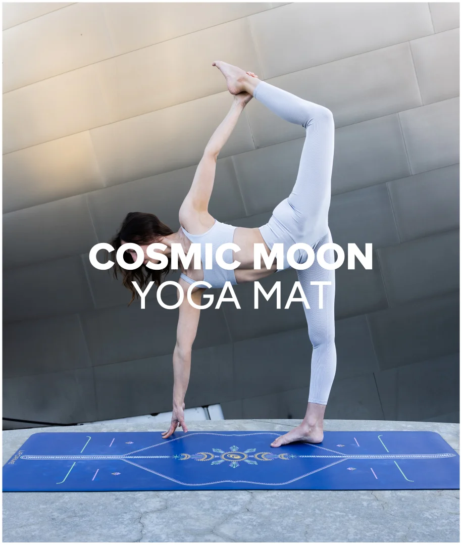 Cosmic Moon Yoga Mat