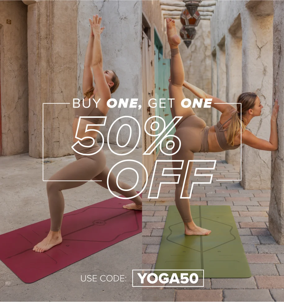 Buy one Liforme Yoga Mat, get a second 50% off!