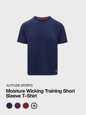 Moisture Wicking Training Short Sleeve T-Shirt - Men's