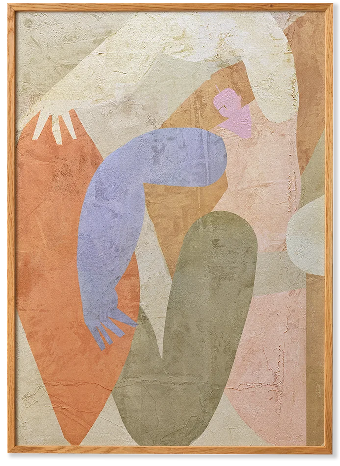 Las Danzantes art print