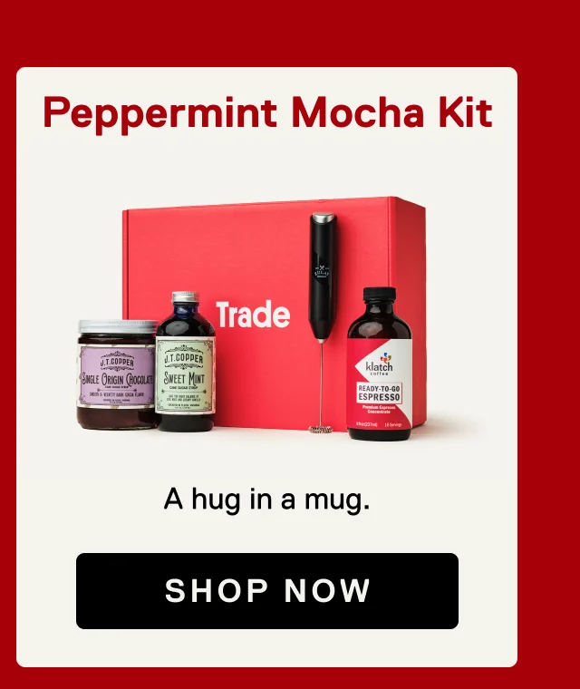 Peppermint Mocha Kit. Shop Now