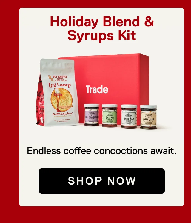 Holiday Blend and Syrups Kit