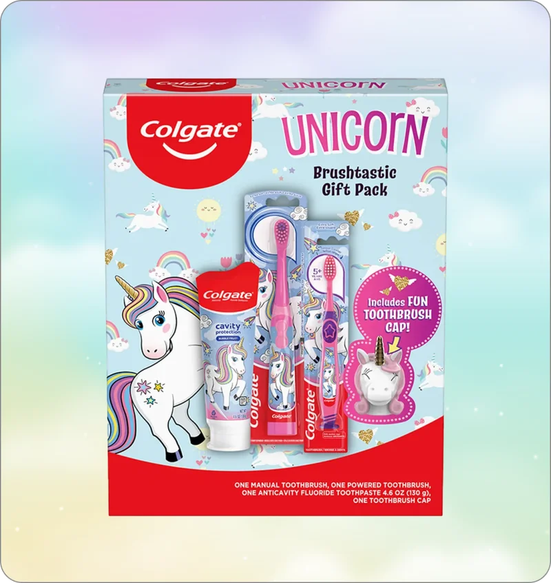 Colgate® Kids Unicorn Toothbrush Gift Set