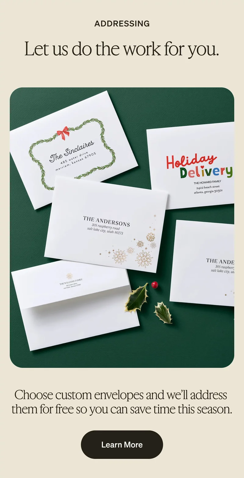 10 free cards + Up to 50% Off almost everything