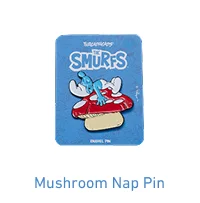 Mushroom Nap Enamel Pin