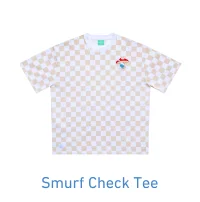 Smurf Check Oversized Tee