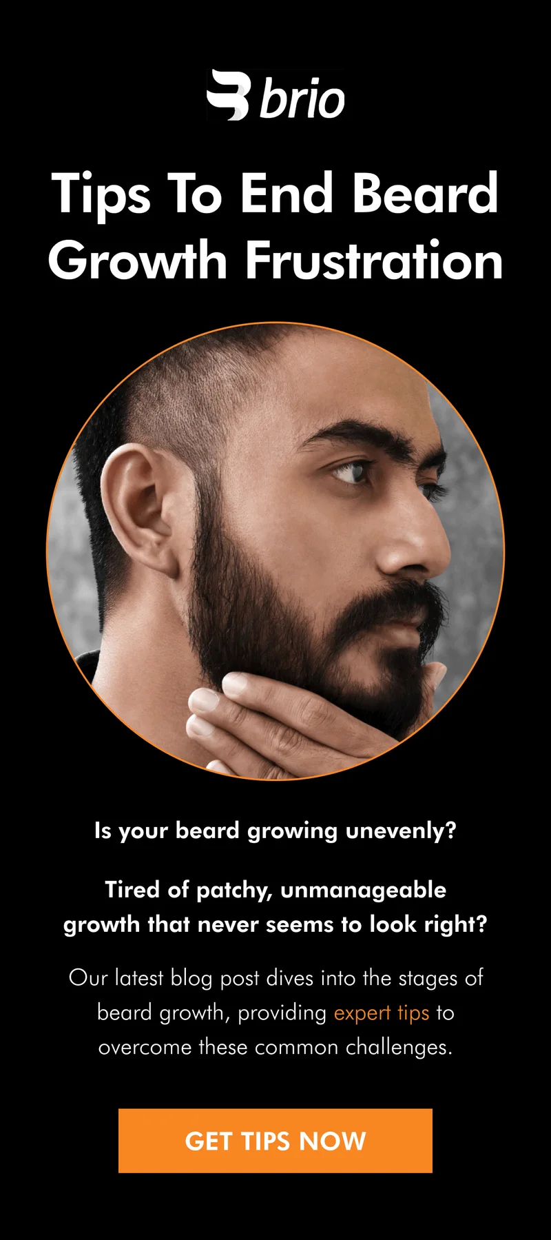 Read this if you're frustrated with your beard growth.