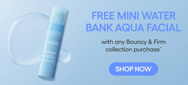 FREE MINI AQUA FACIAL W/ BOUNCY & FIRM PURCHASE