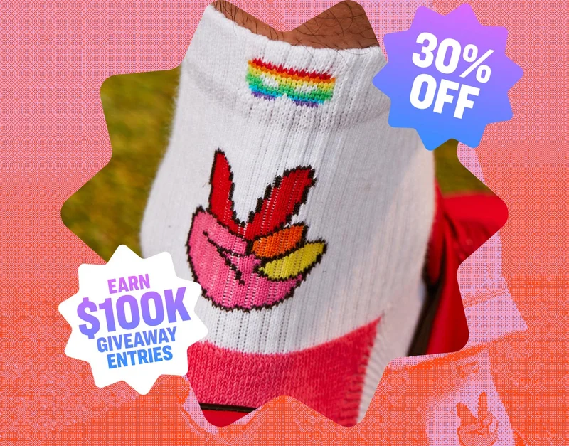30% Off Earn $100k Giveaway Entries