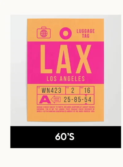 Shop 60's Posters