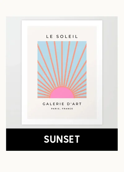Shop Sunset Art Prints
