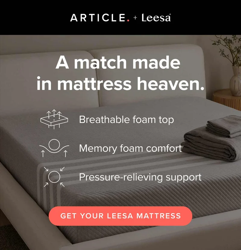 Article + Leesa Mattress