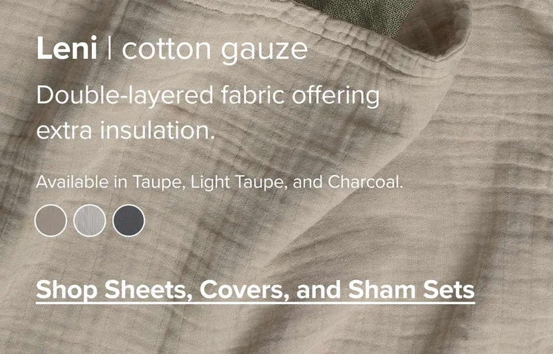 Leni | Cotton Gauze Sheets