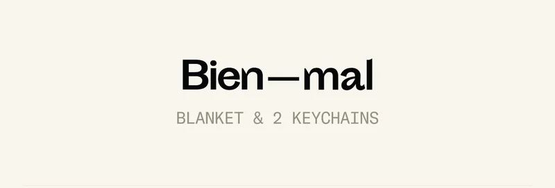 Win a Blanket & 2 Keychains from Bien Mal