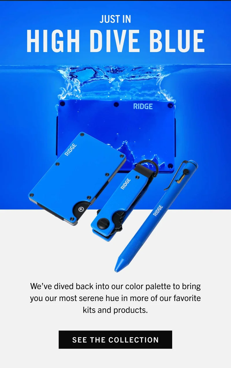 High Dive Blue Collection