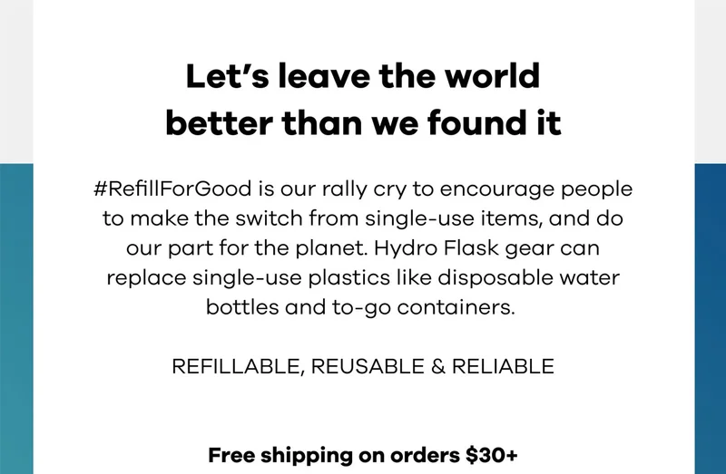 Let's leave the world better than we found it